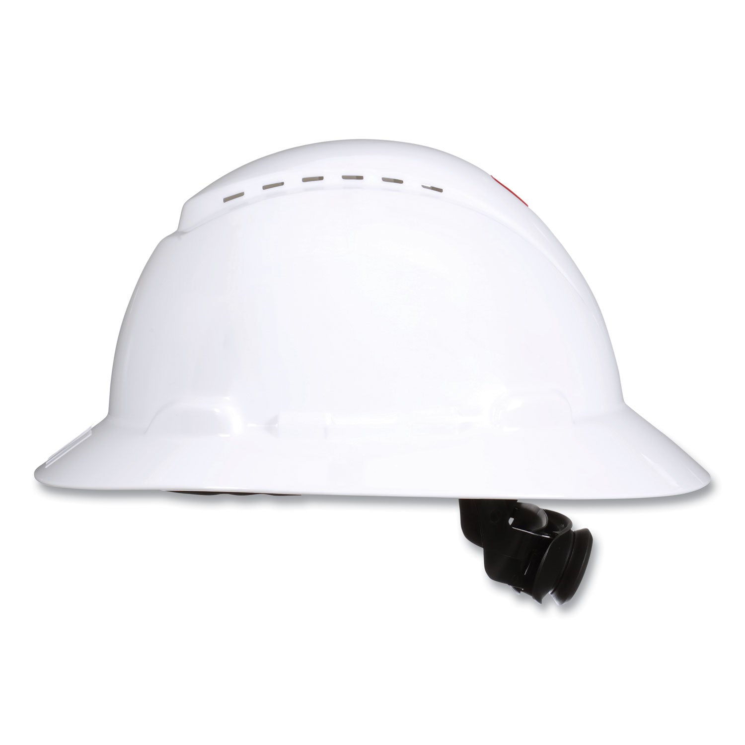 3M™ SecureFit H Series Hard Hats - H 800 Vented Safety Helmet with UV Indicator, 4-Point Pressure Diffusion Ratchet Suspension, White - Ideal for Construction, Industrial & Outdoor Work Protection