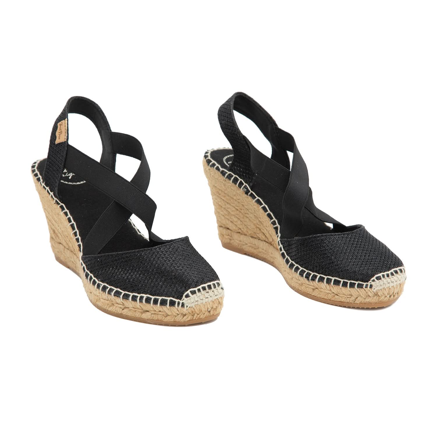 Women's Metallic Cotton Blend High Heel Wedge Espadrilles - Silvia S - Perfect for Summer Weddings, Beach Parties & Casual Outings