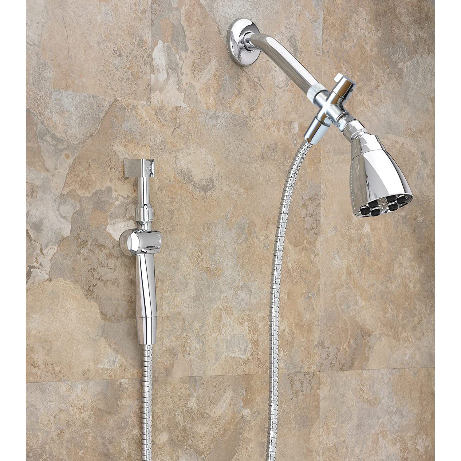 3-Way Aquaus Brass Diverter Valve - 1/2'' Shower & RV Pipe Threads Connector | Perfect for RV Plumbing, Outdoor Showers & Water System Diversion