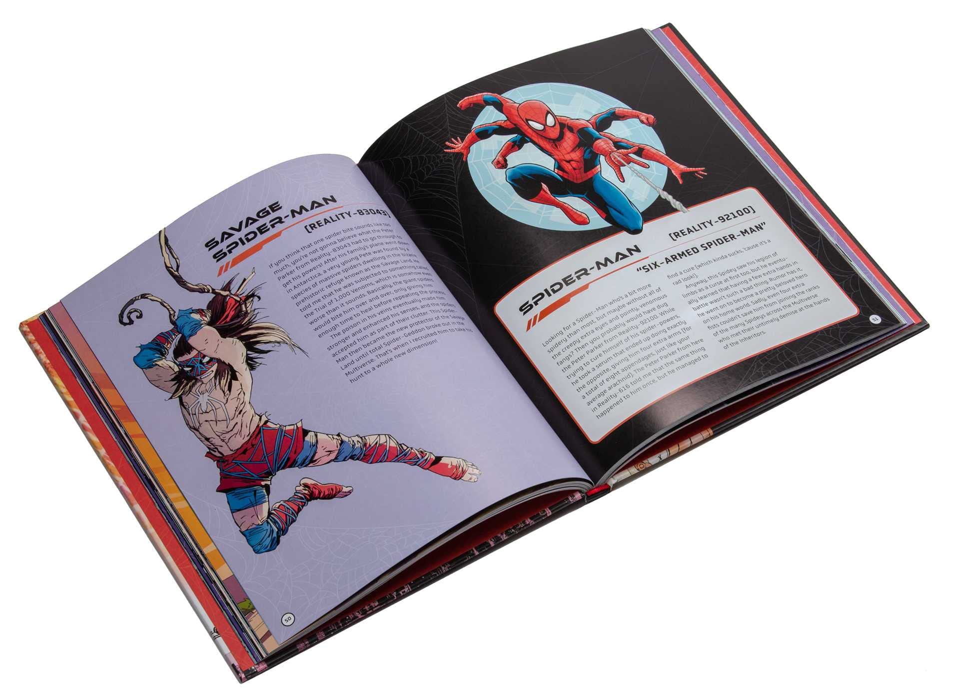 Marvel: Illustrated Guide to the Spider-Verse - Art Book Featuring Spider-Man, Miles Morales & Alternate Timelines | Perfect for Marvel Fans, Comic Collectors & Home Decor