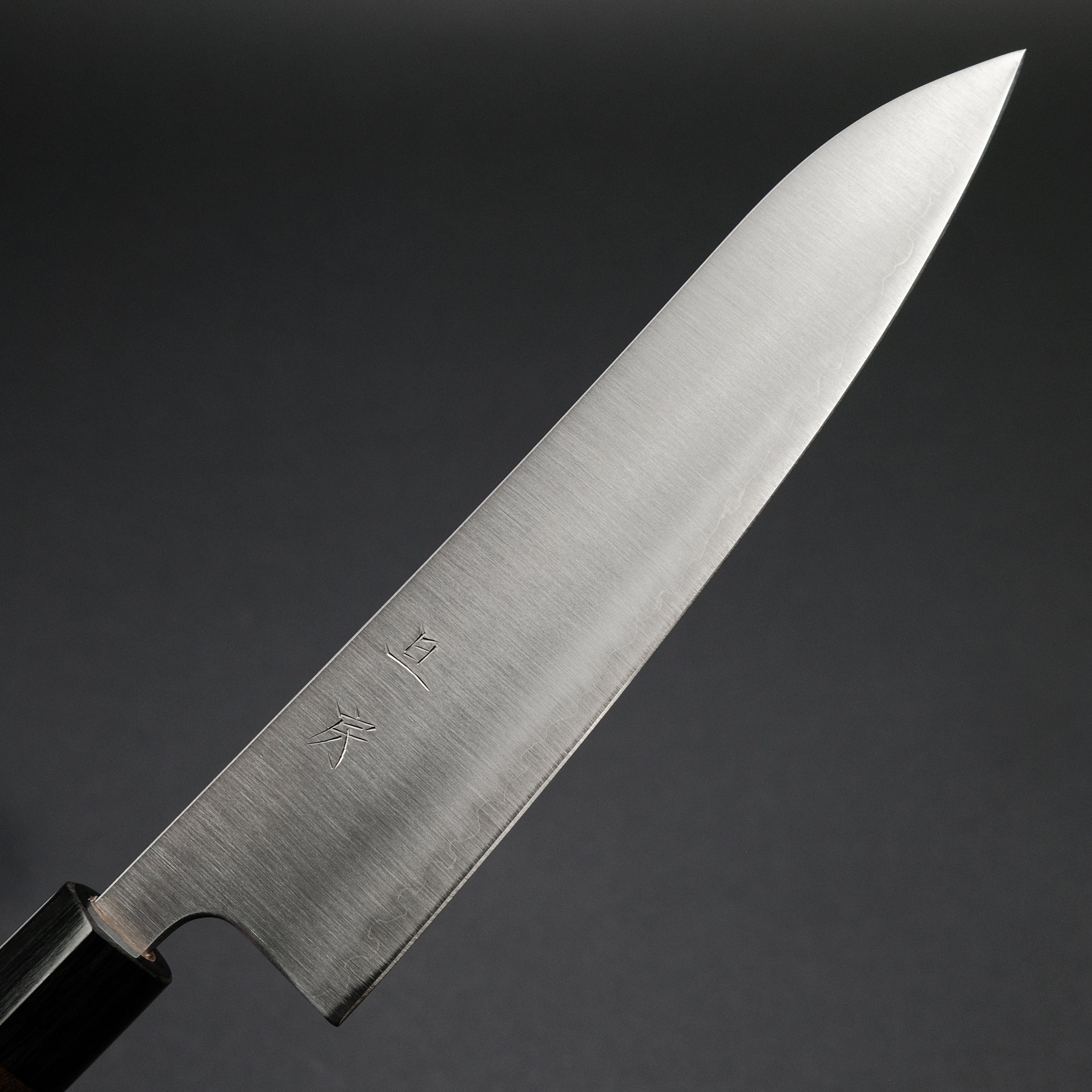 Premium Akifusa Blue Super Gyuto 210mm Japanese Chef Knife with Kebony Handle - Perfect for Sushi, Meat Cutting & Professional Kitchen Use