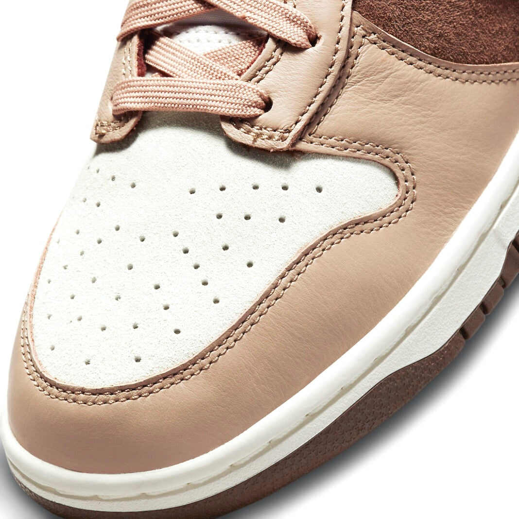 Nike Dunk High Sneakers - Khaki Chocolate Sail Colorway - Men's & Women's Basketball Shoes for Casual Wear & Street Style