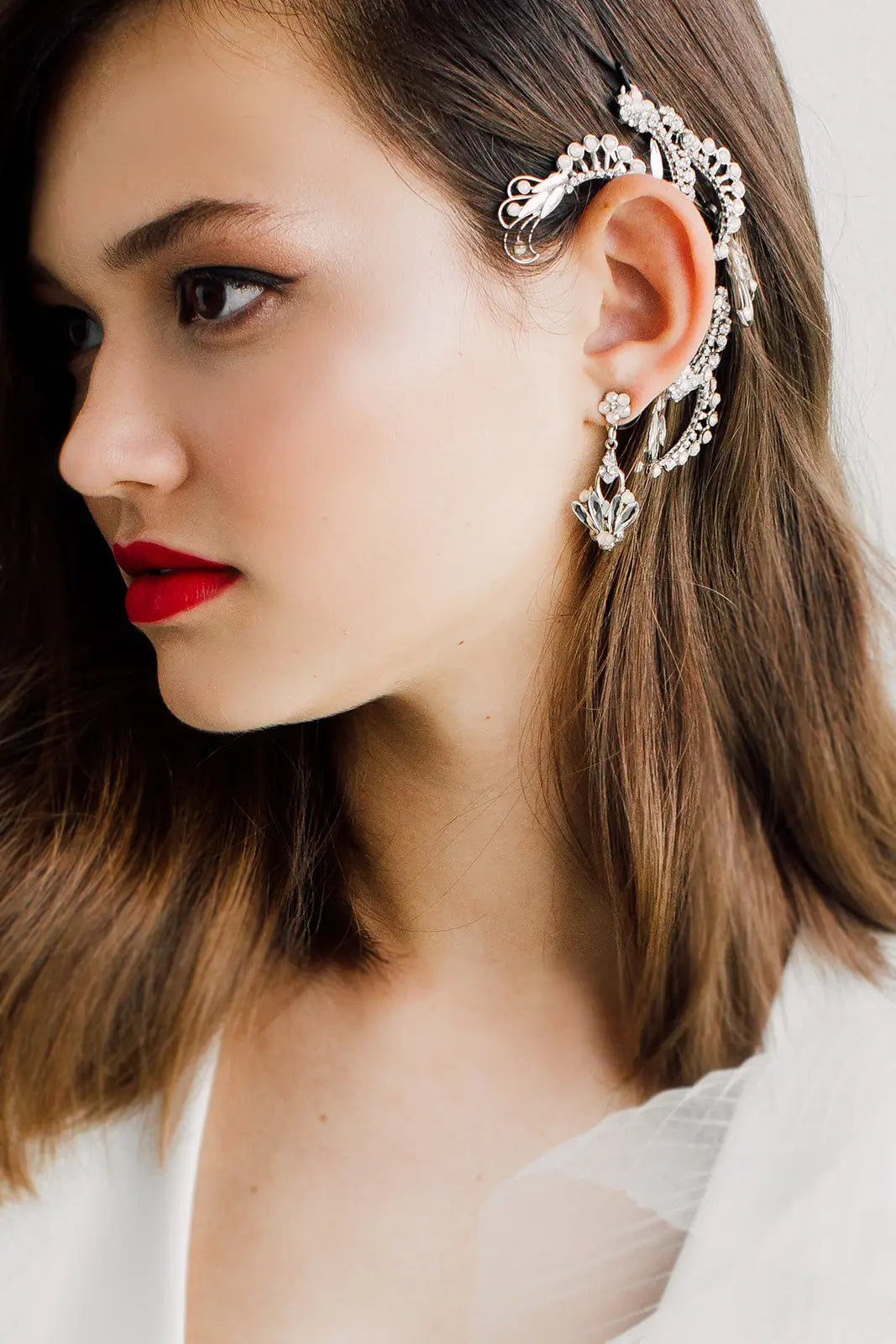 BERNICE Elegant Dangle Earrings for Women - Gold Plated Fashion Jewelry - Perfect for Parties, Weddings & Everyday Wear