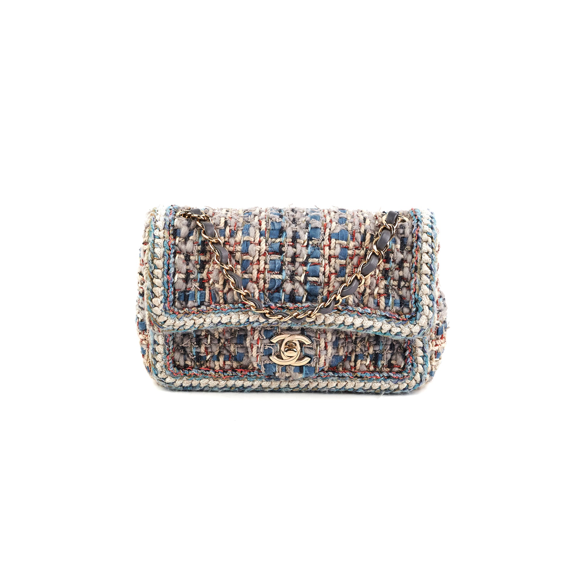 Chanel Mini Rectangular Tweed Bag - Luxury Designer Handbag for Women | Perfect for Evening Parties, Date Nights & Special Occasions