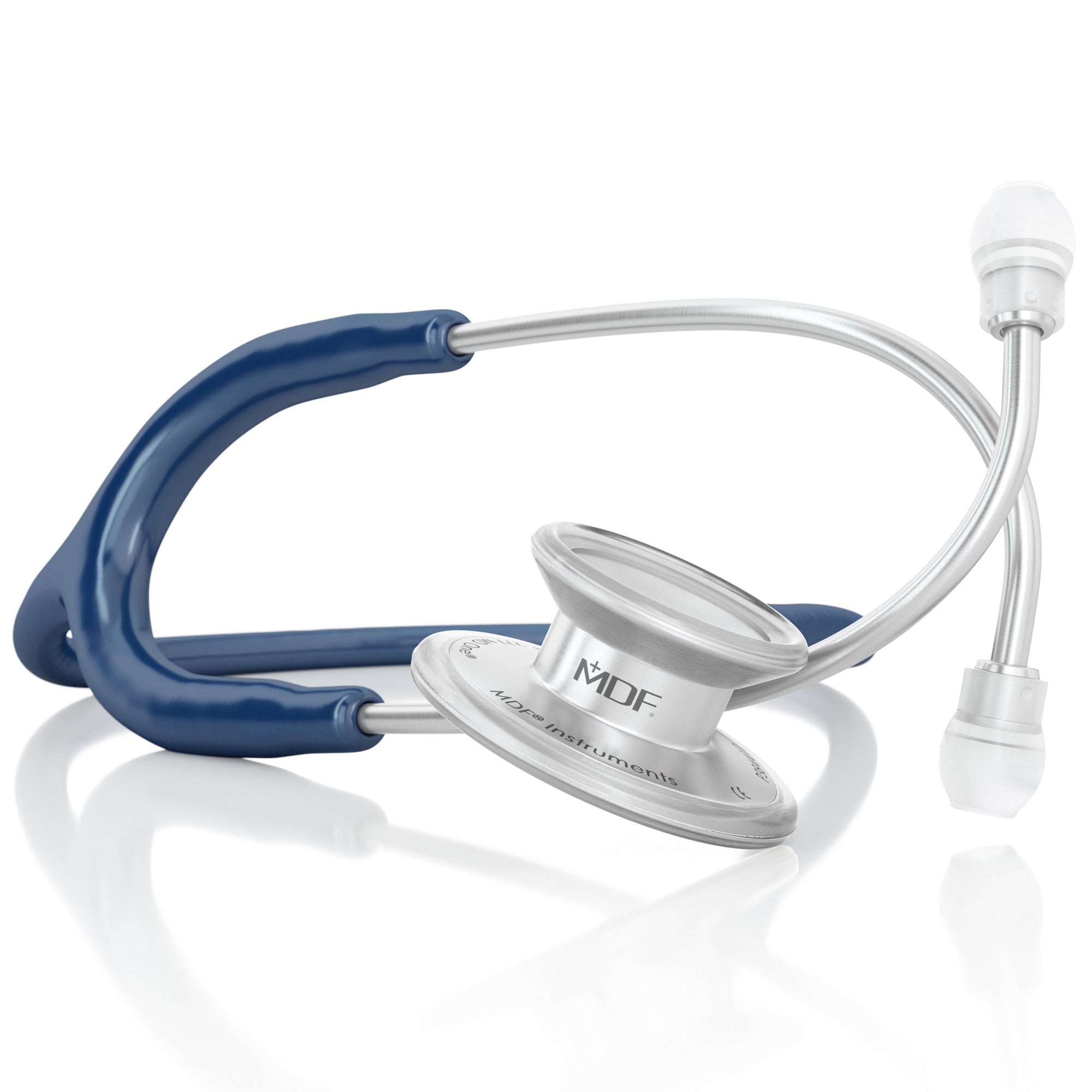 MD One® Adult Stethoscope - Navy Blue | Professional Medical Equipment for Doctors & Nurses | Ideal for Clinical Use, Patient Exams & Healthcare Settings