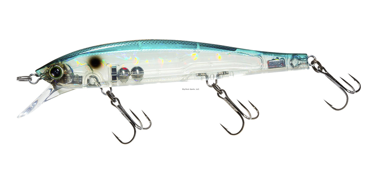 Duel Hardcore Minnow Flat 110SP Fishing Lure 110MM (4 3/8 Inch) - Topwater Bass Fishing Bait for Freshwater & Saltwater Anglers