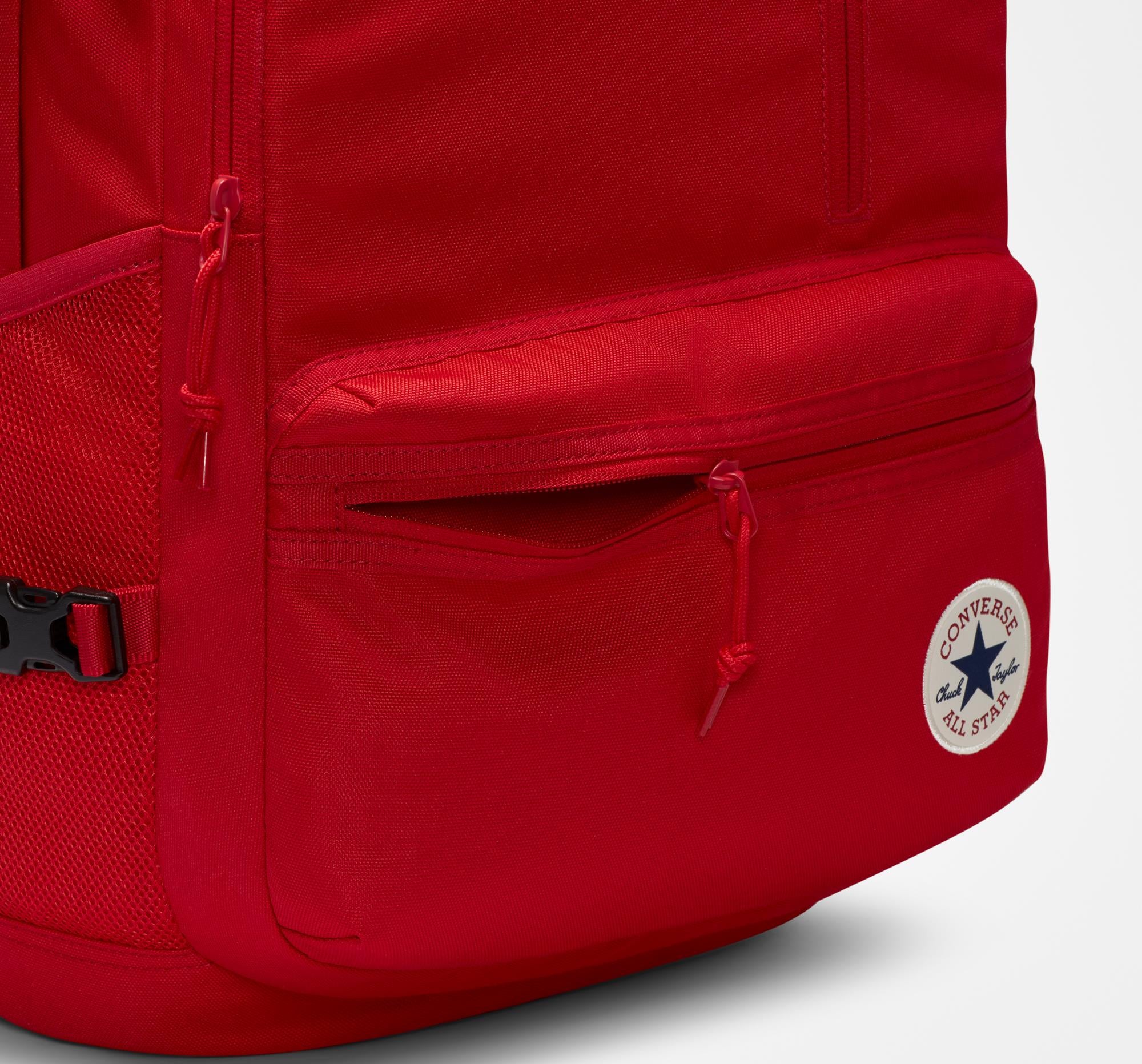 Converse Edge Red Backpack for School, Travel & Everyday Use - Stylish & Durable Unisex Backpack for Students & Professionals