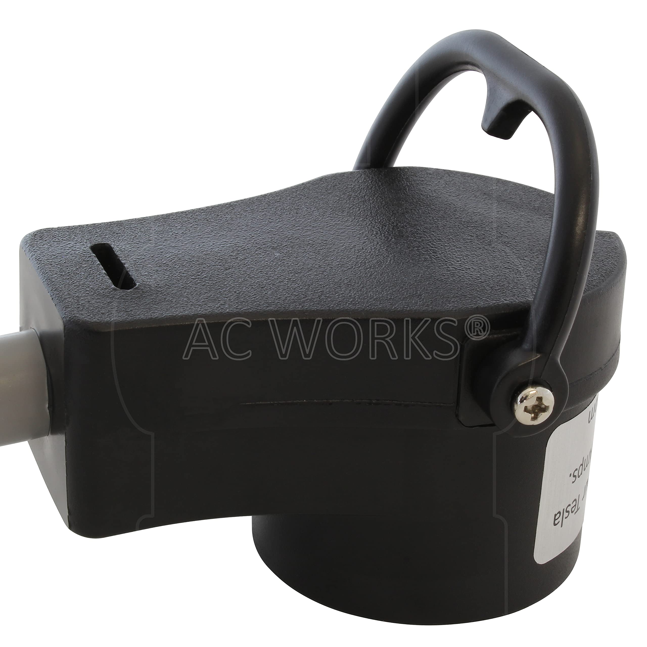 AC WORKS Tesla EV Charging Adapter - TT-30 RV 30A to Tesla Connector - Compatible with Model S, 3, X, Y - Perfect for RV Parks & Road Trips