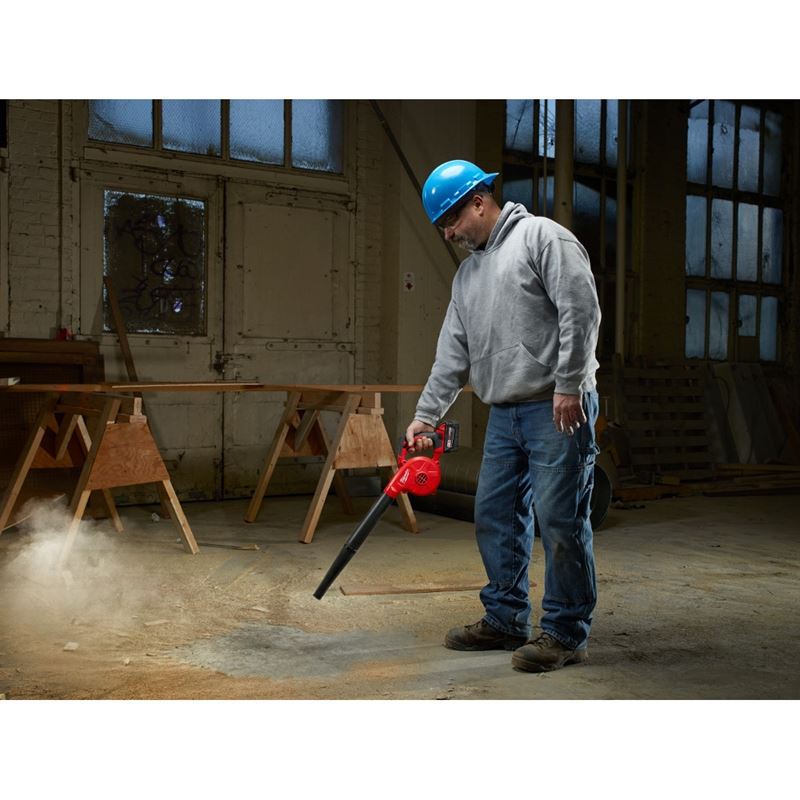 M18 18V Lithium-Ion Cordless Compact Blower (Tool Only) - Powerful & Lightweight for Yard Cleanup, Driveway Clearing & Outdoor Maintenance