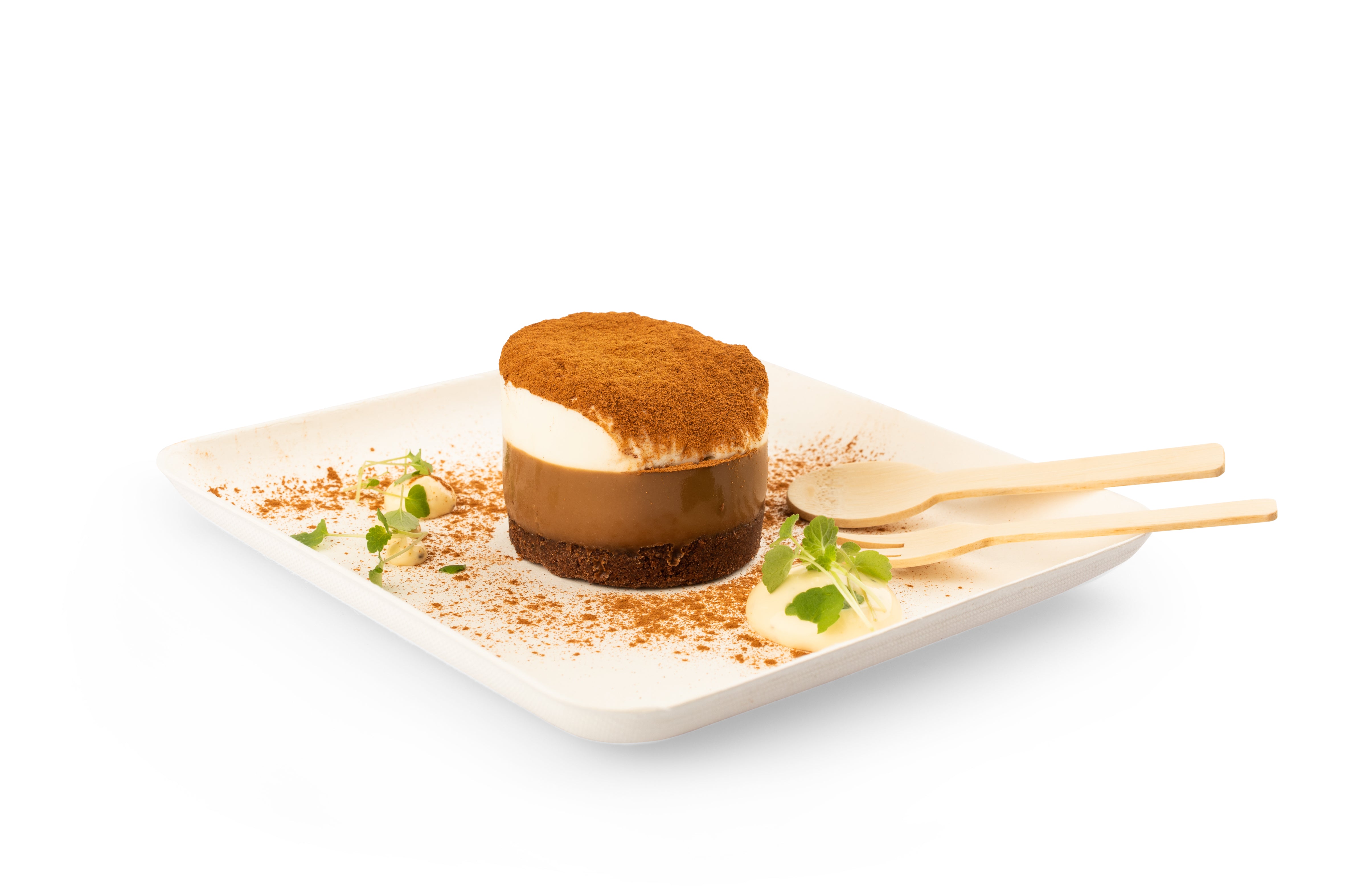 Bagastro Square Plates - Elegant and Durable Dinnerware Set for Home, Restaurant & Party Use - Perfect for Serving Appetizers, Desserts & Meals