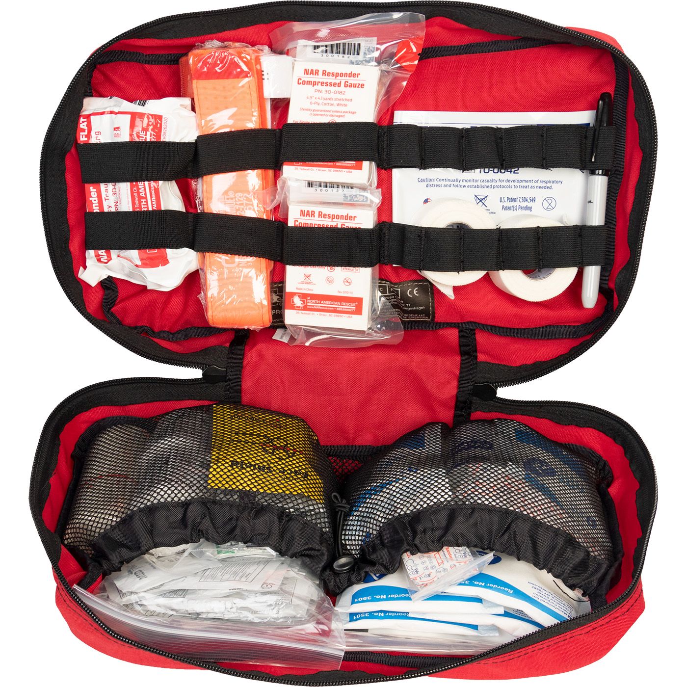 Professional Trauma First Aid Kit Class B – Emergency Medical Supplies for Wounds, Burns & Injuries – Ideal for Home, Car, Workplace & Outdoor Adventures