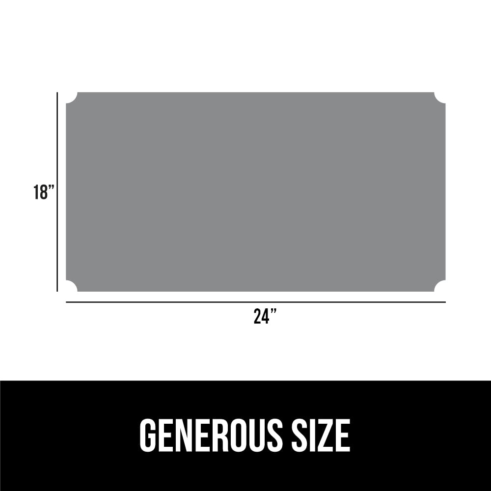 GORILLA GRIP ShelfGuard Wire Shelf Liner - Set of 5 Black 18x24 Inch Waterproof Shelf Liners for Amazon Basics Shelving Units | Organize Metal Rack Shelves, Kitchen Cabinets, Pantry & Cupboards | Perfect for Home Organization & Storage Solutions