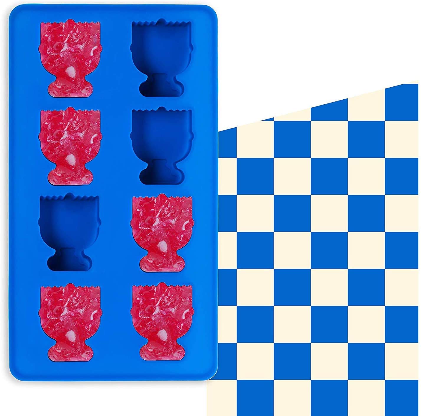 Hanukkah Silicone Ice Cube Tray Set - 2-Pack Dreidel & Menorah Molds for Holiday Baking, Cocktails & Party Fun - Kosher Kitchen Gadgets & Jewish Festival Supplies