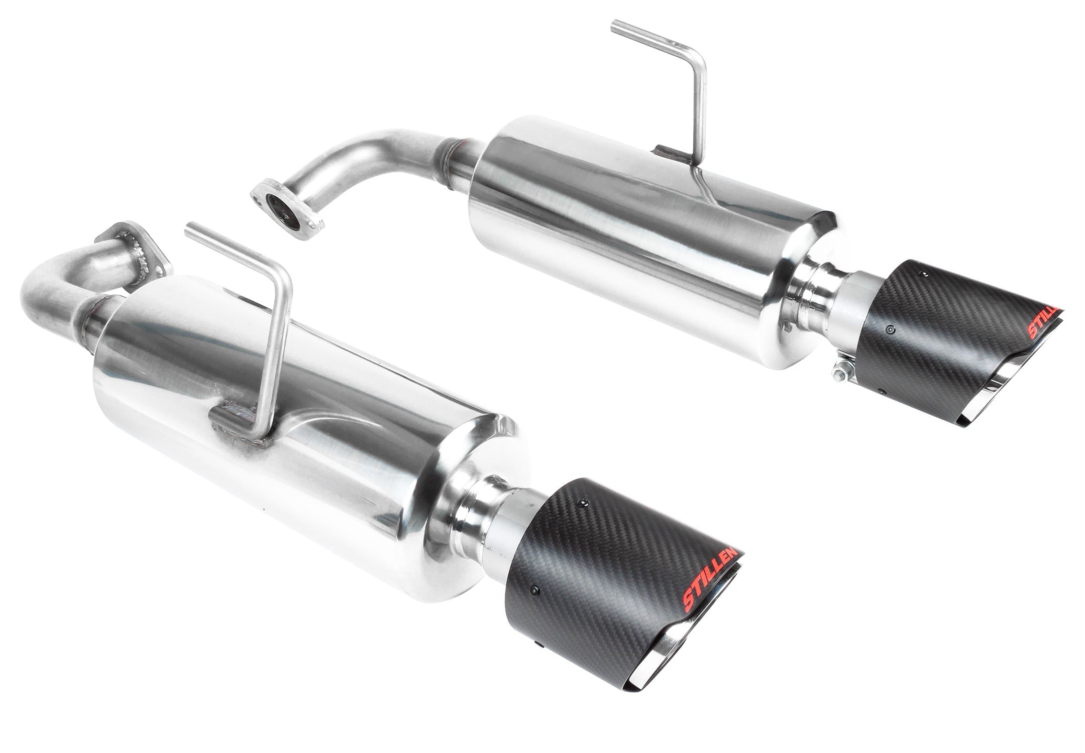 2019-2023 Nissan Altima 2.5L AWD Performance Axle Back Exhaust System with Carbon Fiber Tips - 508324 - Enhanced Sound & Style for Street Racing & Daily Driving