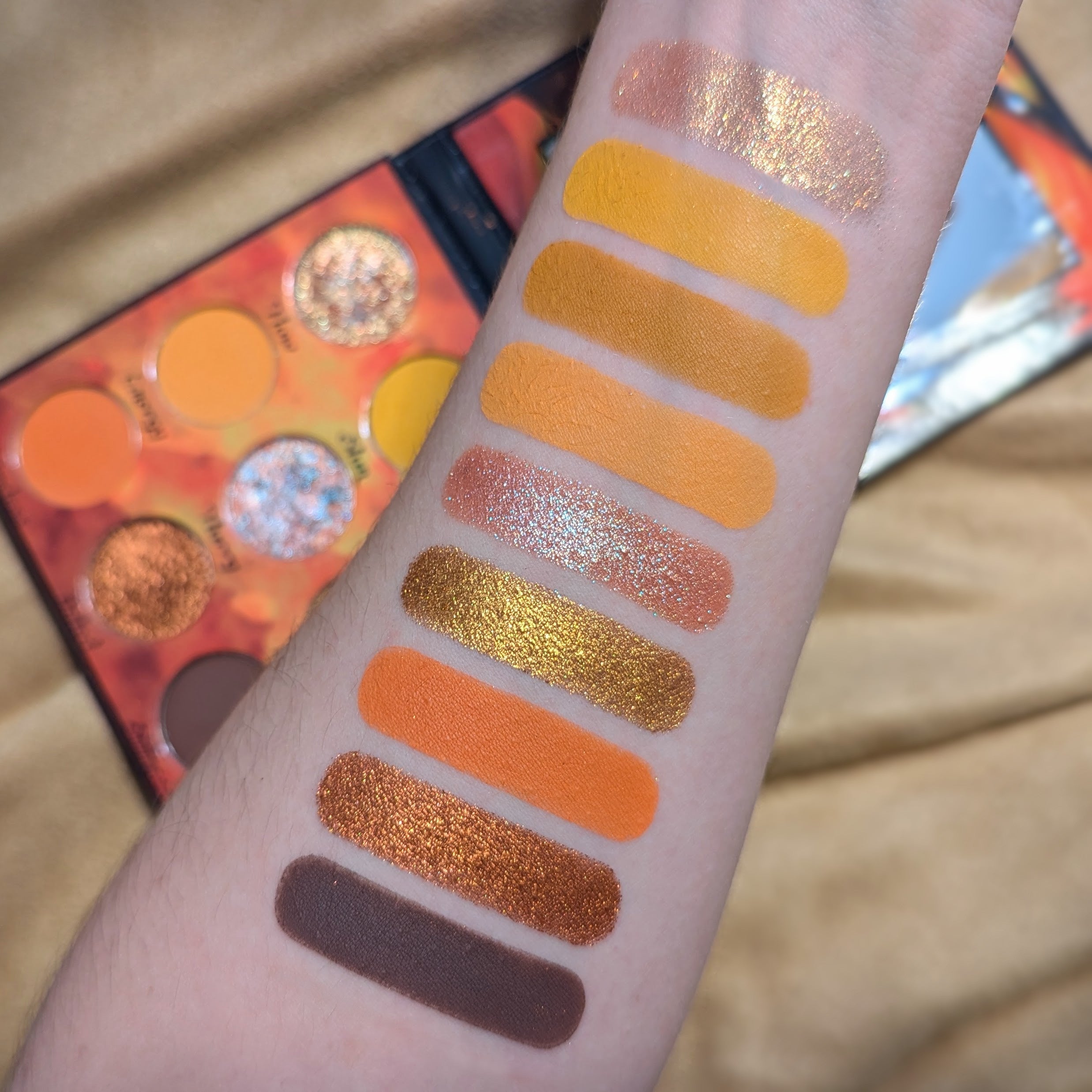 Monk Eyeshadow Palette - 12 Highly Pigmented Matte & Shimmer Eyeshadows for Professional Makeup | Vegan & Cruelty-Free | Perfect for Day & Night Looks