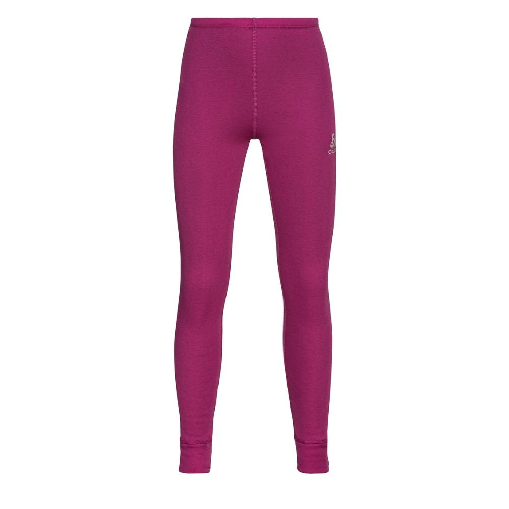 Odlo Kids' Active Thermal Pants - Festival Fuchsia Color | Warm Winter Base Layer for Outdoor Sports & Cold Weather Activities