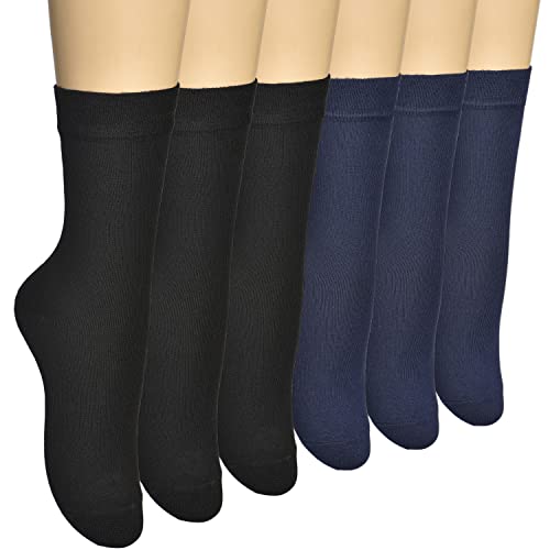 Black- Navy (6 Pack)