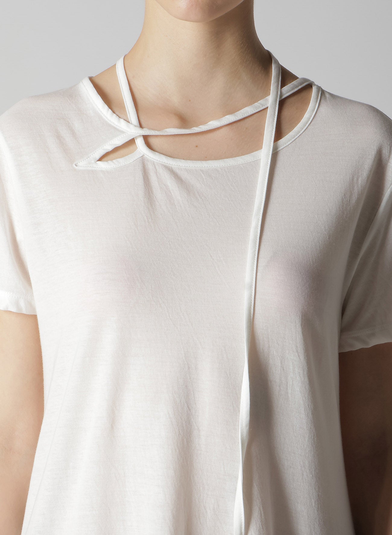 Soft & Breathable Cotton Jersey String T-Shirt for Women - Casual Comfort Tee for Everyday Wear | Perfect for Lounging, Outings & Layering