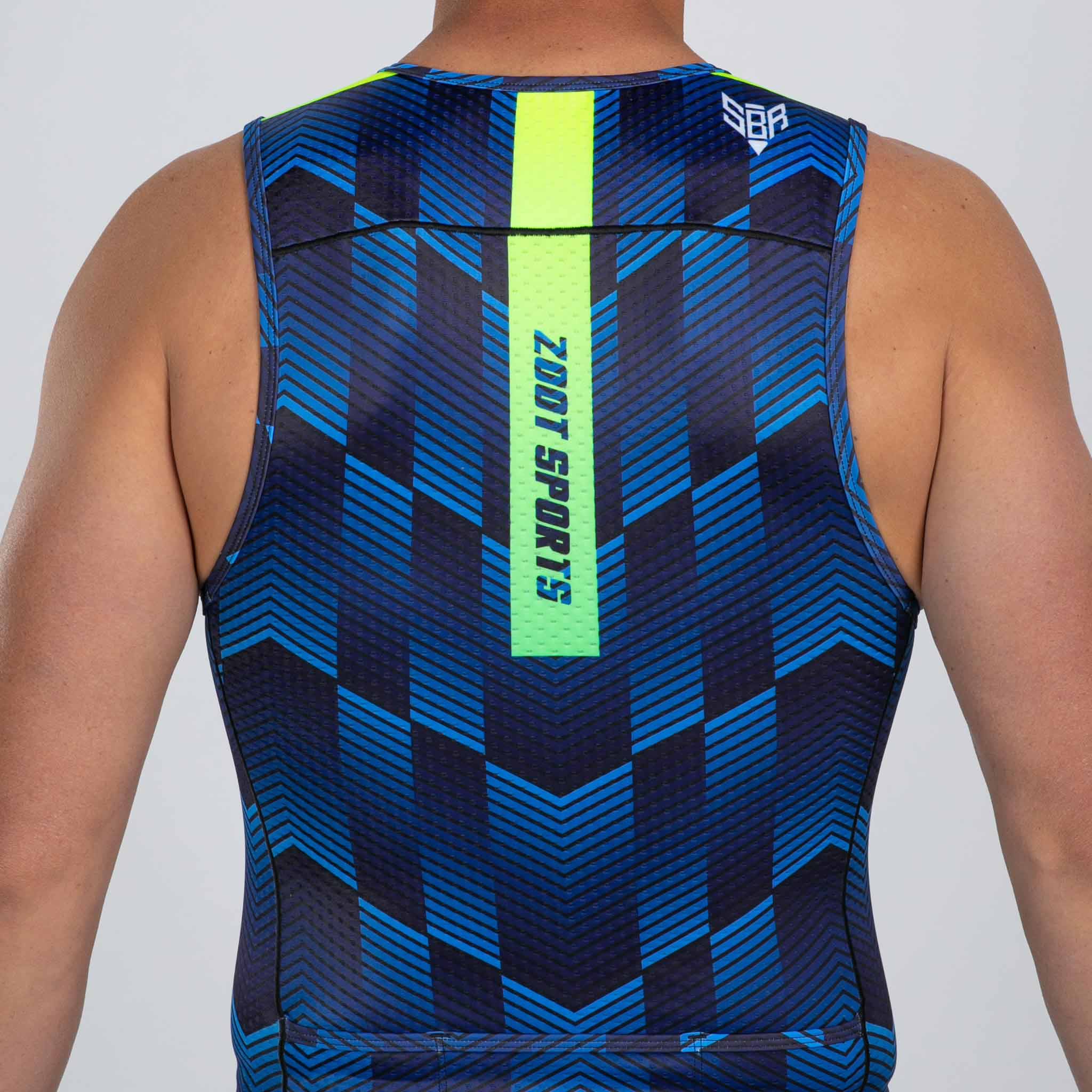 Men's Limited Edition Tri Tank Top - Breathable & Lightweight Running Shirt for Gym, Workout & Sports | Speedway Collection
