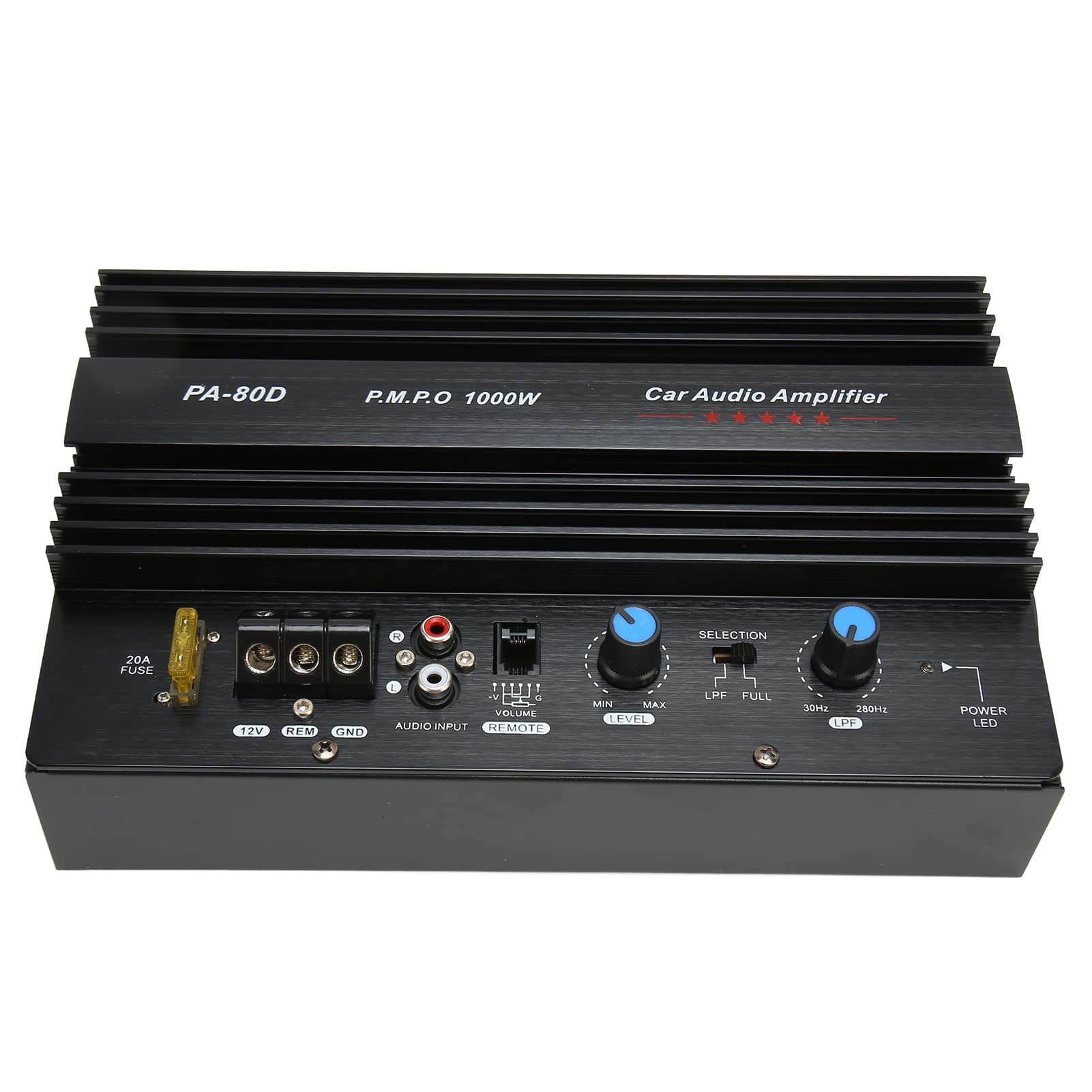 1000W High Power Mono Car Amplifier Board - Low Distortion, Multi-Protection Circuit, Premium Craftsmanship for Car Audio System | Perfect for Upgrading Vehicle Sound System & Car Entertainment