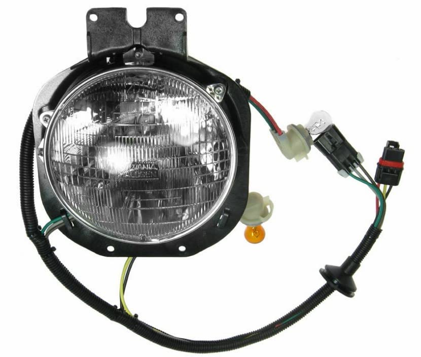 Freightliner Century Replacement Left Driver Side Headlight - OEM Fit Headlamp Assembly for Improved Night Visibility | Perfect for Truck Repair & Fleet Maintenance