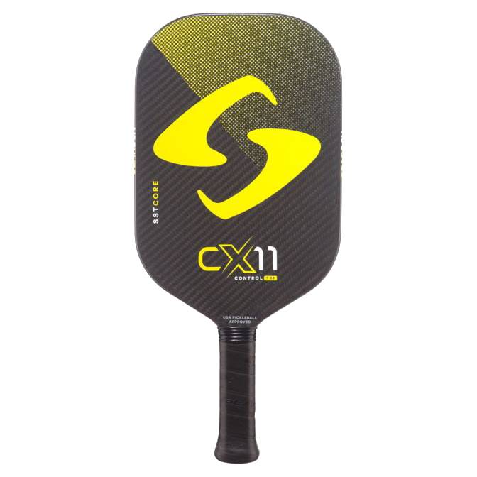 Premium Gearbox CX11E Elongated Control Pickleball Paddle - 7.8oz Lightweight Design in Vibrant Yellow | Perfect for Tournament Play & Recreational Games | Demo & Rental Options Available