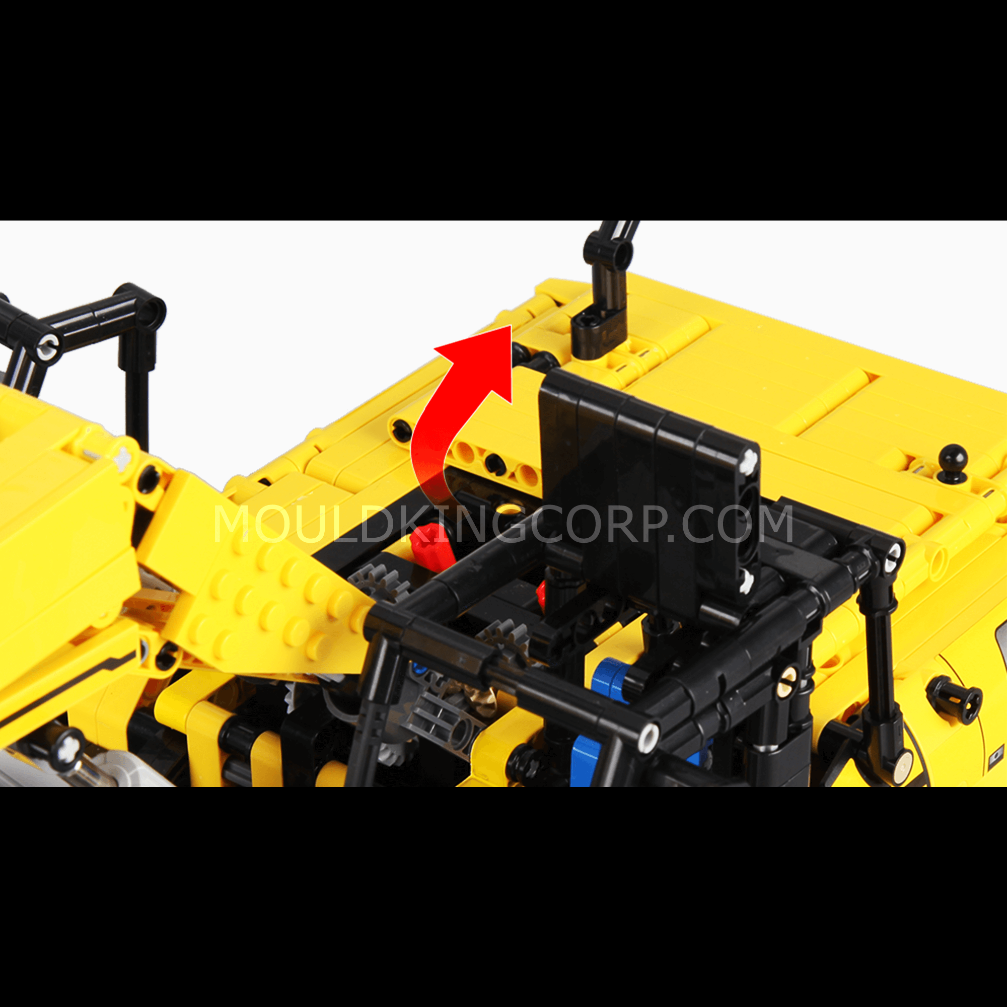 MOULD KING 17032/17033 Technic Excavator Building Kit - 1,828 Piece Construction Toy Set for Adults & Kids | STEM Educational Model, DIY Engineering Project, Birthday Gift Idea for Boys & Girls | Playtime, Classroom Learning, Collector's Display