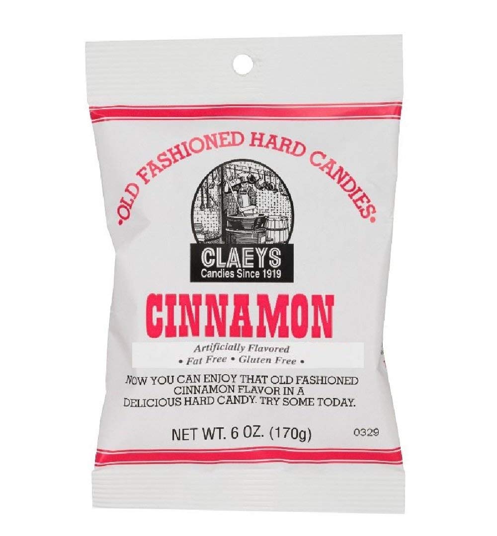Claey's Cinnamon Candy 6oz (2-Pack) - Sweet Spicy Treat for Parties & Gifting