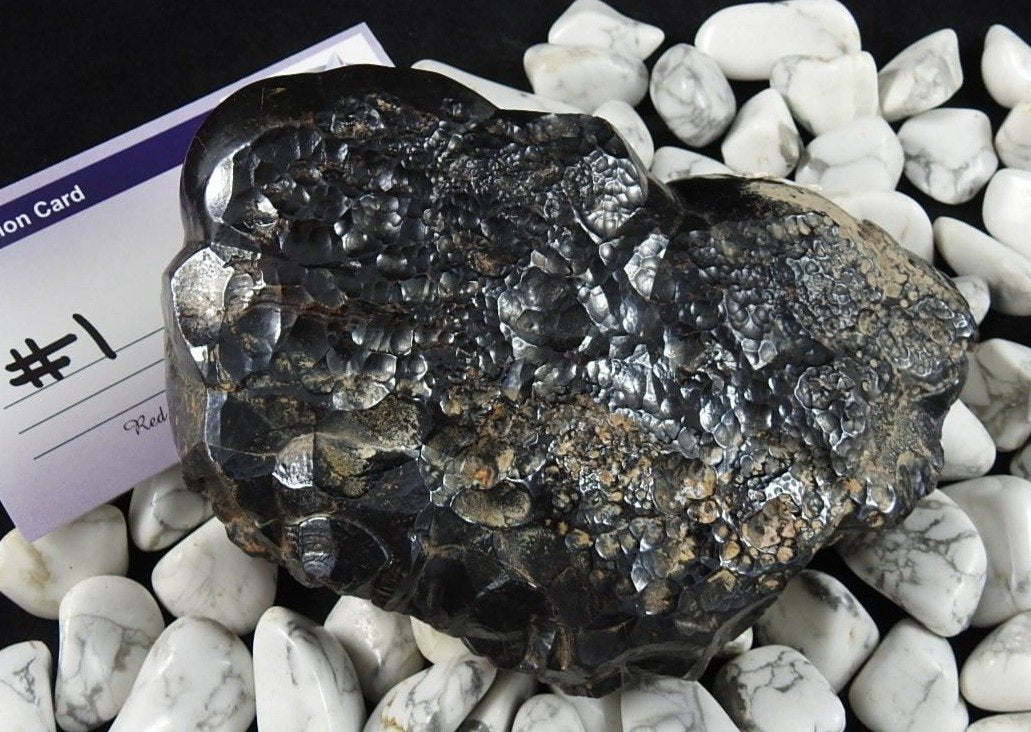 Botryoidal Hematite Specimen - Rare Mineral Collection for Healing & Decor | Crystal Healing, Home Display, Gift Idea