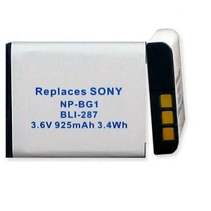 Original Sony NP-BG1 Rechargeable Battery 925mAh - Compatible with Sony Cyber-shot DSC-W Series Cameras - Perfect for Travel Photography & Vlogging