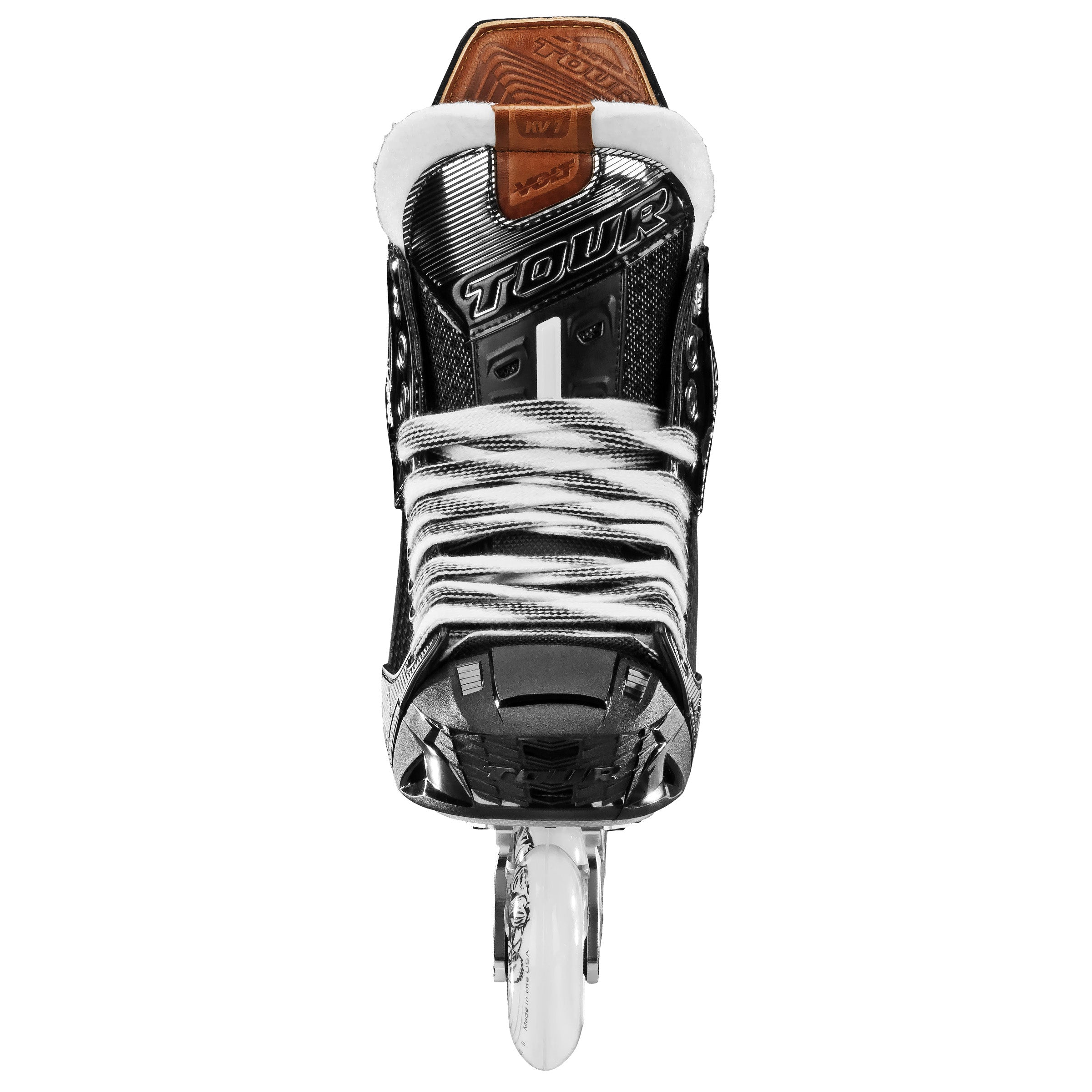 Volt KV1 Black Roller Hockey Skates - High Performance Inline Skates for Men & Women - Perfect for Street Hockey, Rink Play & Outdoor Skating