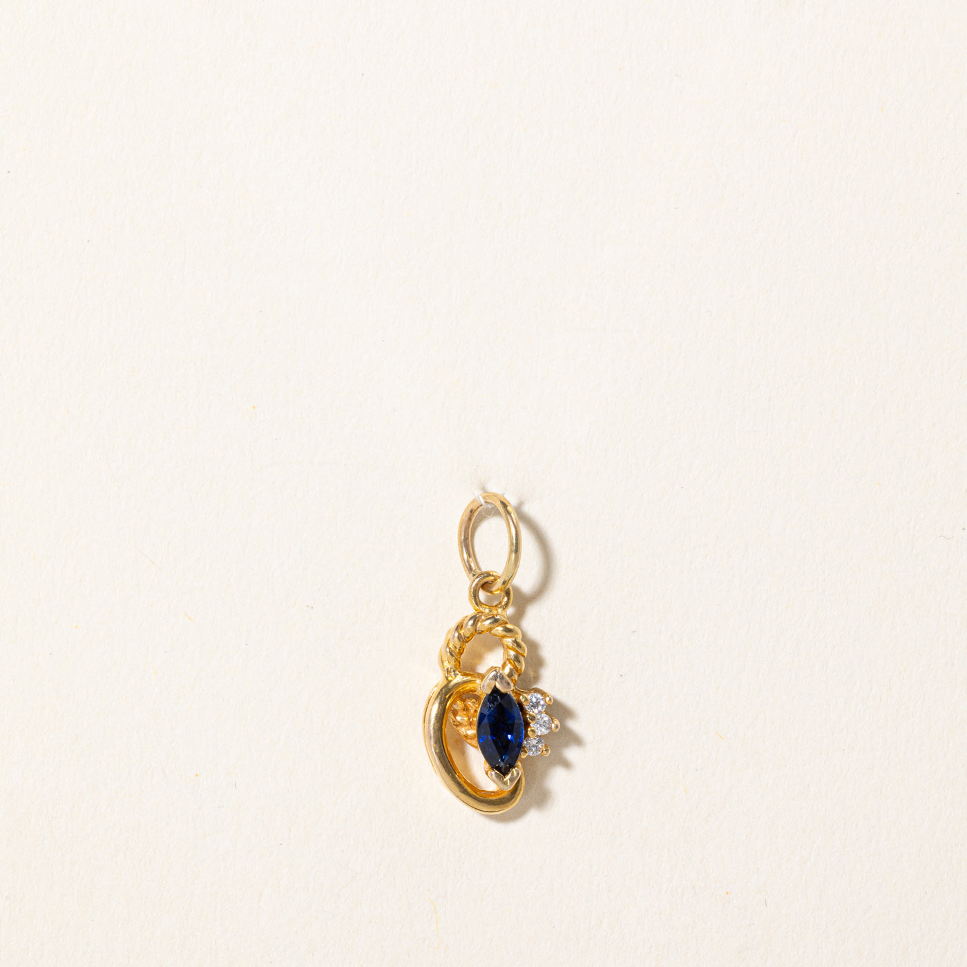 Exquisite 0.25ct Sapphire & 0.03ct Diamond Pendant Necklace - 925 Sterling Silver Jewelry for Women - Perfect Gift for Anniversary, Birthday & Special Occasions