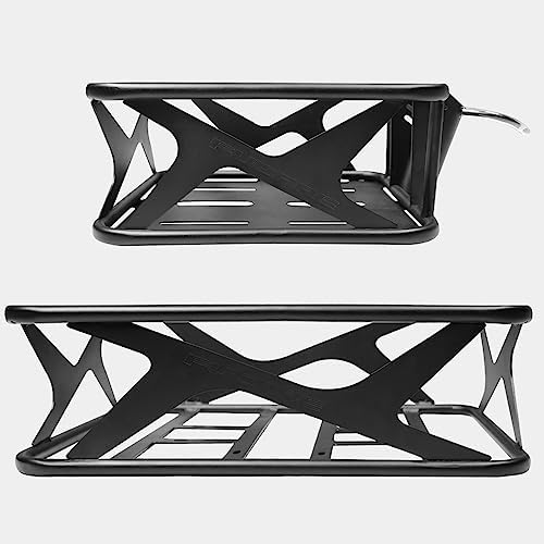 Fucare Electric Bike 2-Piece Basket Set - Front & Rear Cargo Rack for Gemini/Libra/Scorpio/Taurus E-Bikes | Perfect for Groceries, Commuting & Outdoor Adventures
