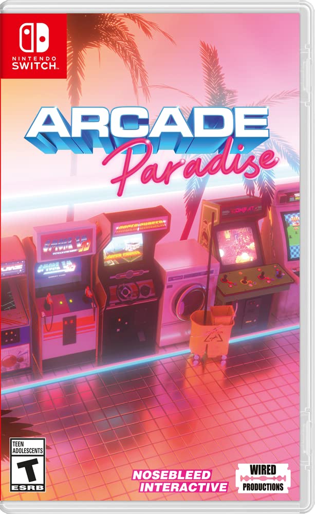 Arcade Paradise Game for Nintendo Switch - Classic Arcade Fun for Family & Friends Gaming Nights