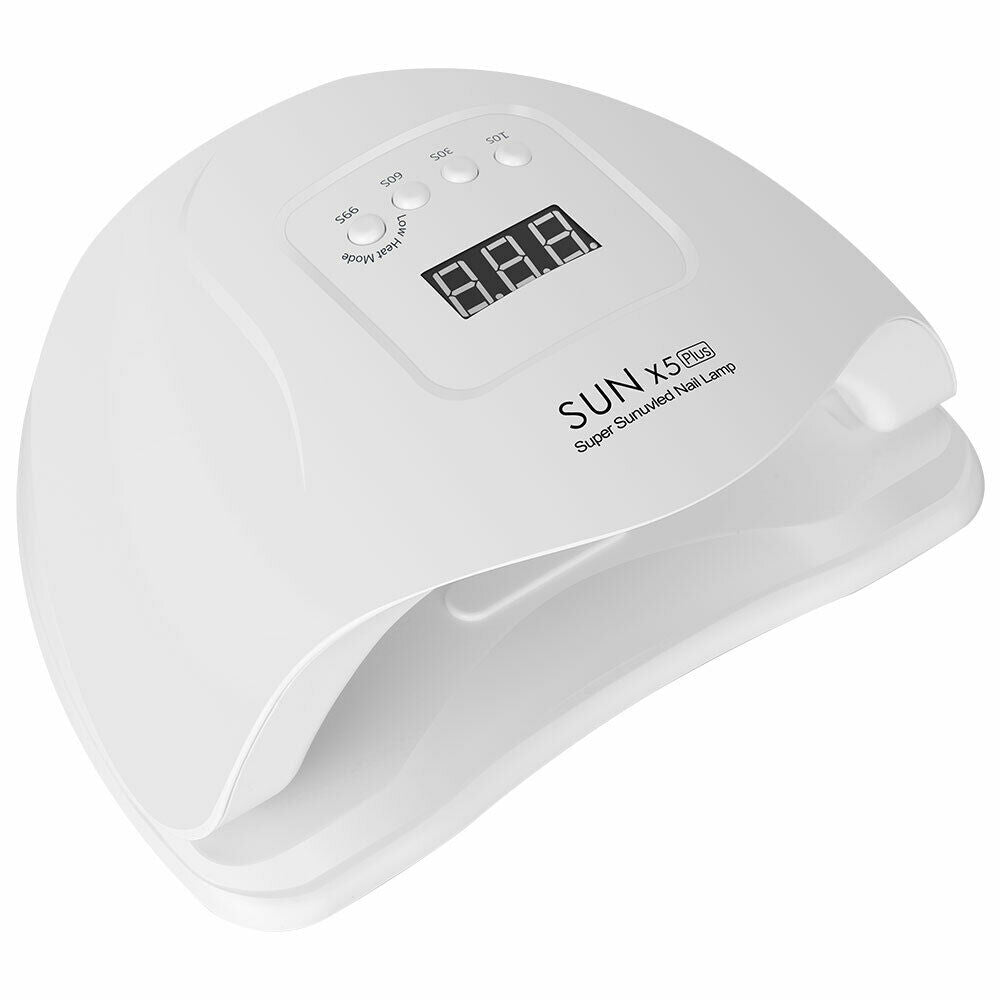 Professional 80W LED/UV Nail Lamp for Gel Polish Curing - Fast Drying at Home & Salon Use, Perfect for Manicures & Pedicures