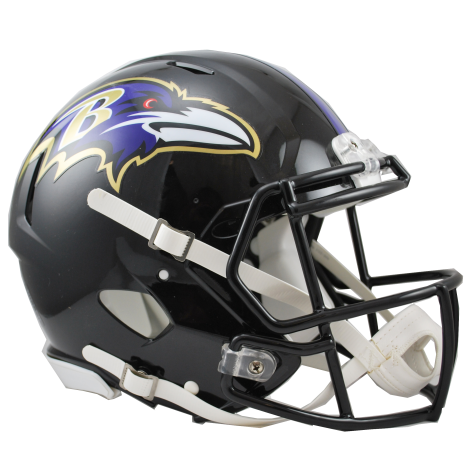 Baltimore Ravens Revolution Speed Authentic Football Helmet - Official NFL Licensed for Fans, Collectors & Game Day Support