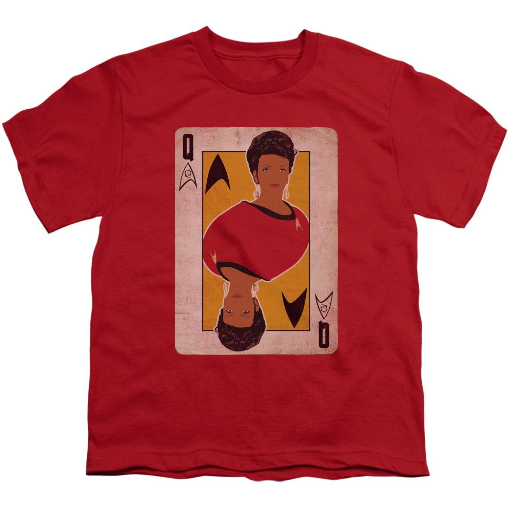 Star Trek The Original Series Queen Unisex Youth T-Shirt for Boys & Girls - Sci-Fi Fan Gift, Cosplay Costume & Casual Wear