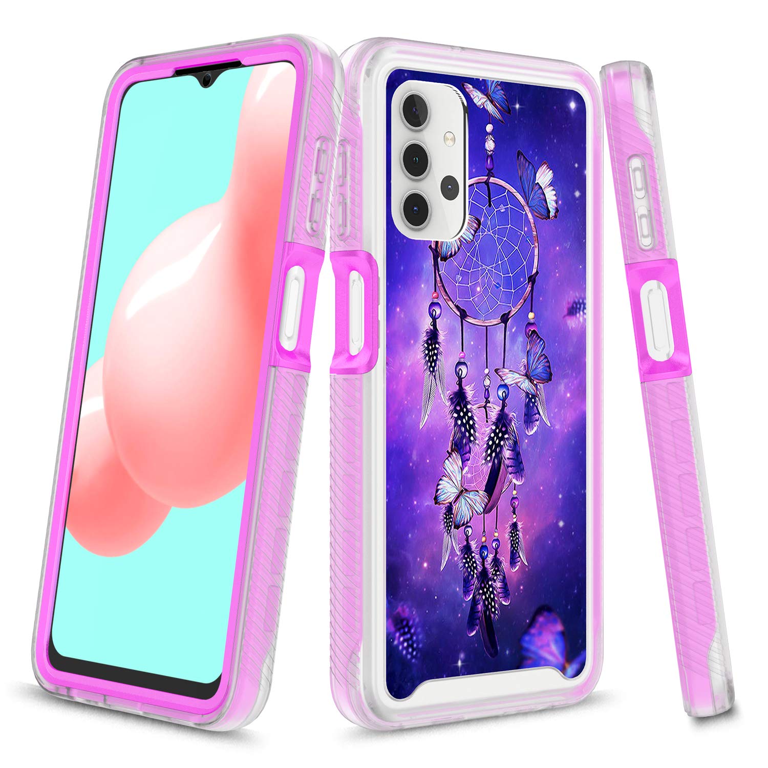 Samsung Galaxy A32 5G Case - Shockproof Hybrid Bumper for Protection | Perfect for Outdoor & Travel