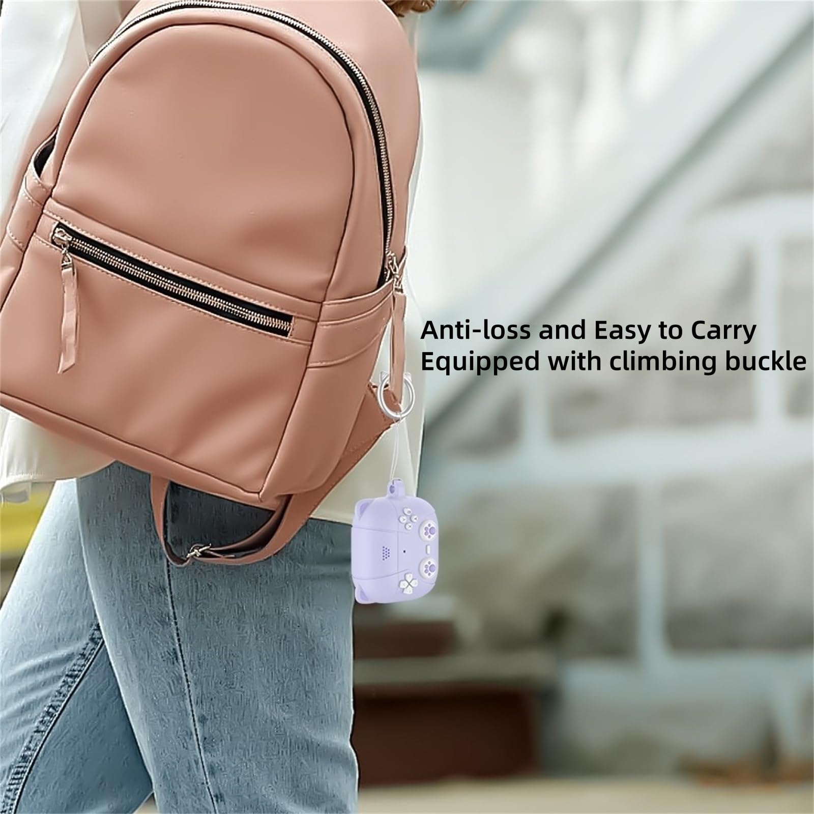 3 in 1 Cute Anime Cat AirPods 4 Case with Keychain - Soft Silicone Shockproof Protective Cover, Noise Cancelling Compatible with AirPods 4th Gen + Cleaning Kit - Perfect for Gaming, Travel & Daily Use