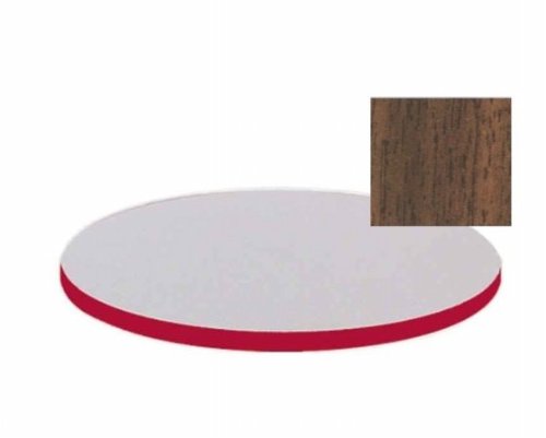 Correll Ct36R-01 Walnut Cafe & Breakroom Table Top - Durable Restaurant & Office Dining Surface for Coffee Shops, Cafeterias & Conference Rooms
