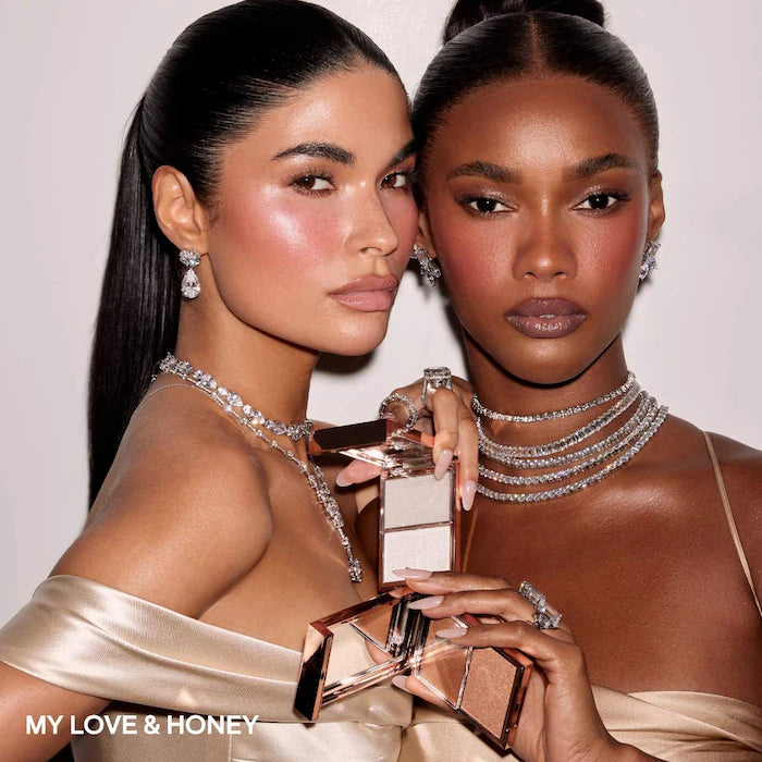 Patrick Ta Major Glow Duo - Cream & Powder Highlighter for a Radiant Glow | Perfect for Contouring & Everyday Makeup