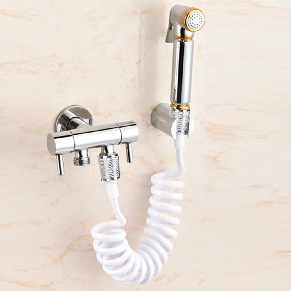 Flexible Shower Hose ABS - 2m Spring Shower Hose with G1/2