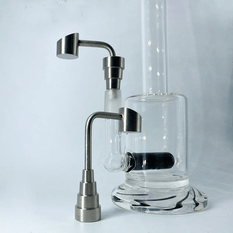 Premium Titanium Nail GR2 Joint - 6-in-1 Male & Female Banger Dabber for Dab Rigs & Glass Bongs | Durable & Heat-Resistant for Smooth Dabbing Experience