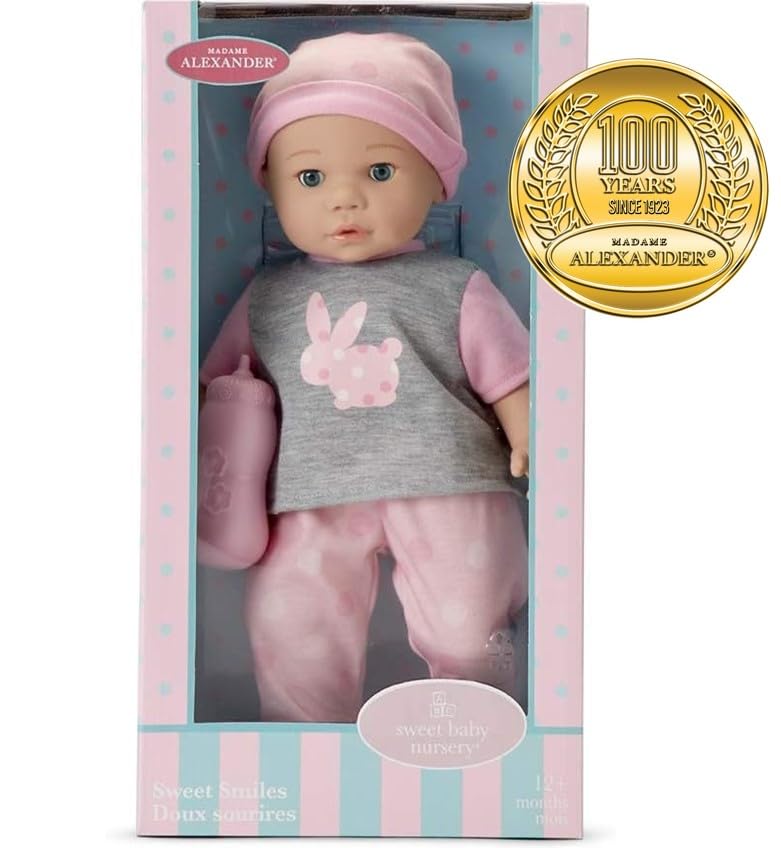 Madame Alexander Sweet Smiles Pink Doll - 18