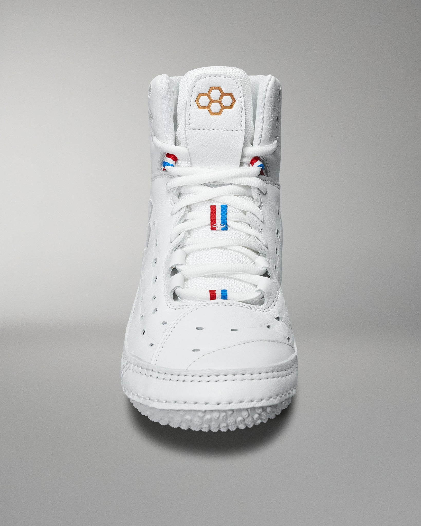 RUDIS SF Tbilisi Adult Wrestling Shoes - White | Lightweight & Durable for Training & Competition | Perfect for Wrestling, MMA & Grappling