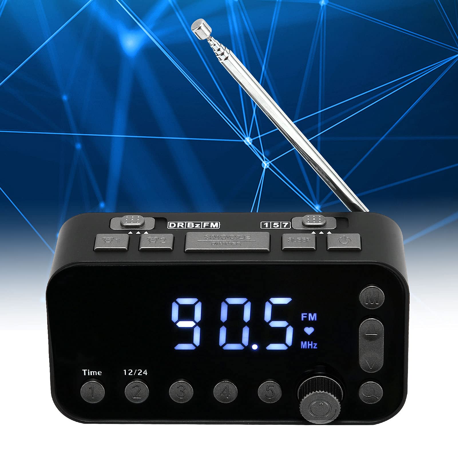 Digital Alarm Clock with FM/DAB Radio - 3.5