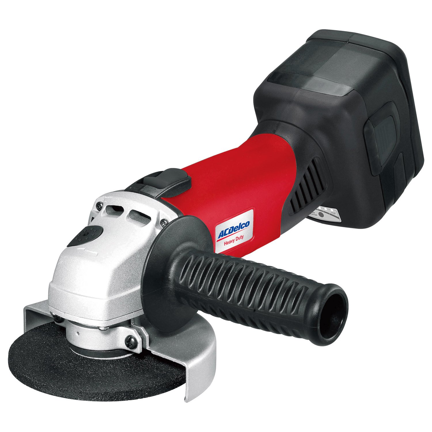 ACDelco ARG2011 18V Lithium-Ion Cordless Angle Grinder with 2 Batteries - 4.5 Inch, 12000 RPM for Metal Cutting, Grinding & Polishing - Perfect for DIY Projects & Professional Construction Work
