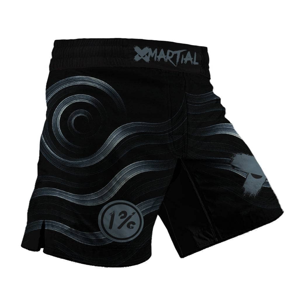 Void Flow 2.0 Hybrid MMA Shorts - Lightweight & Durable Training Shorts for MMA, BJJ & Combat Sports - Perfect for Gym Workouts & Martial Arts Practice