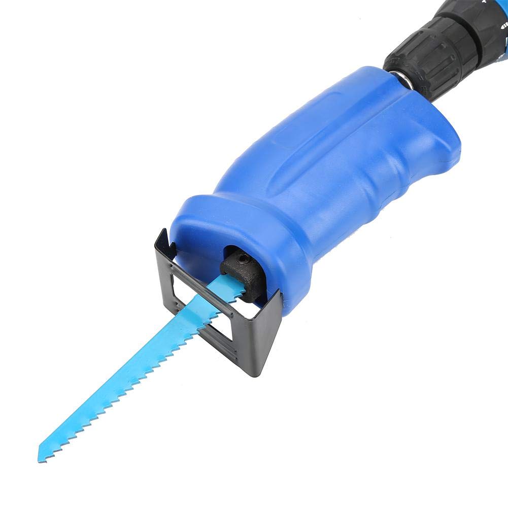 Meiyya Reciprocating Saw Adapter Kit - Convert Electric Drill into Reciprocating Saw - Portable Power Tool Accessory for Wood Cutting, Metalworking & DIY Projects - Perfect for Home Renovation, Carpentry & Construction Work