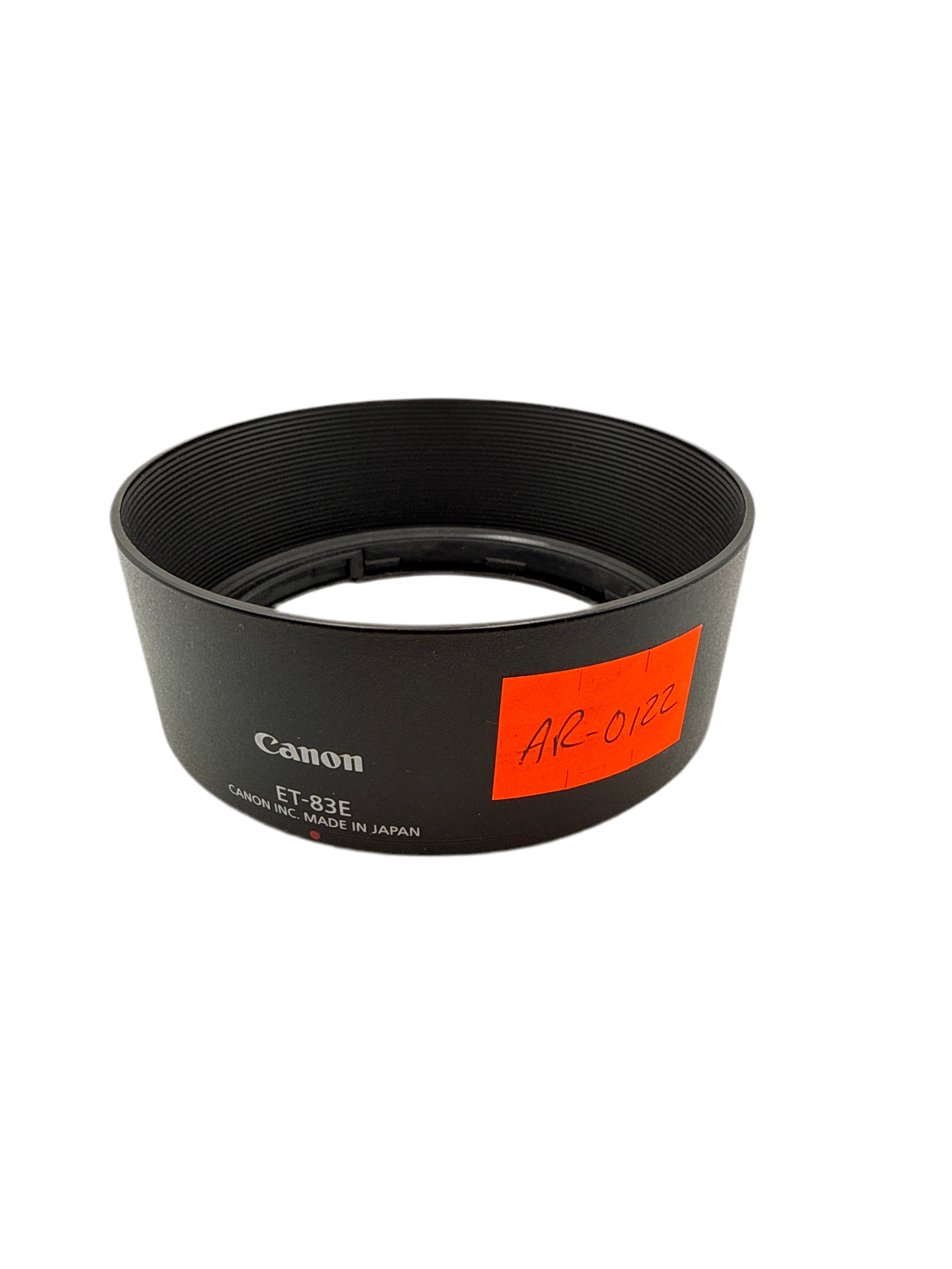 Canon ET-83E Lens Hood for Canon EF 85mm f/1.4L IS USM Lens - Compatible with 0122 Model - Durable Protection Against Flare & Glare - Perfect for Portrait & Low-Light Photography